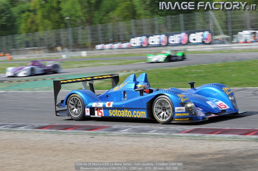 2008-04-26 Monza 0335 Le Mans Series - Kerr-Jouanny - Creation CA07 Aim